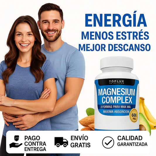 Magnesium Complex Premium: El poder de 8 tipos de magnesio en una sola cápsula