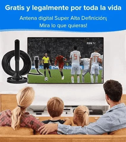 Antena TV Digital HD Televisión Abierta